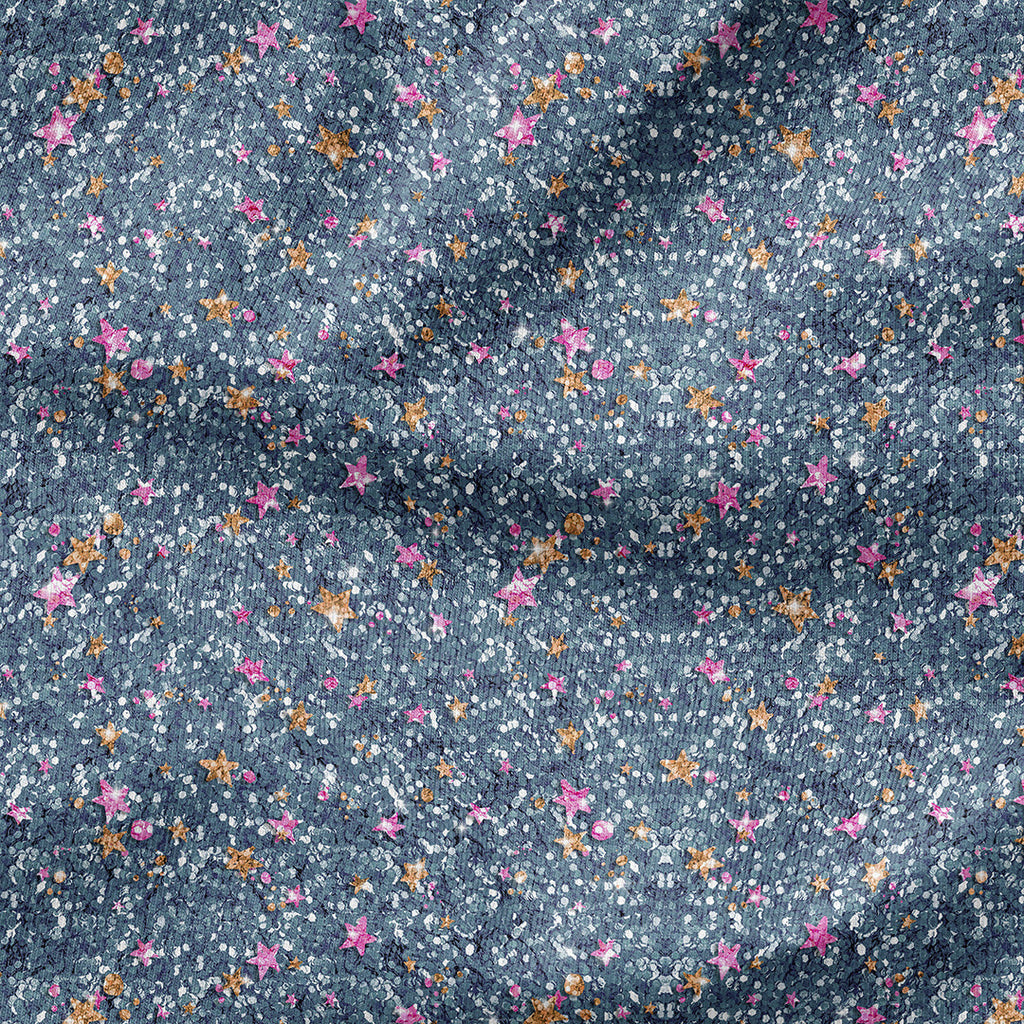 LOL Mermaid Glitter Fabric