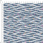 LOL Mermaid Party Waves Fabric