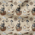 Merboys Beige Fabric