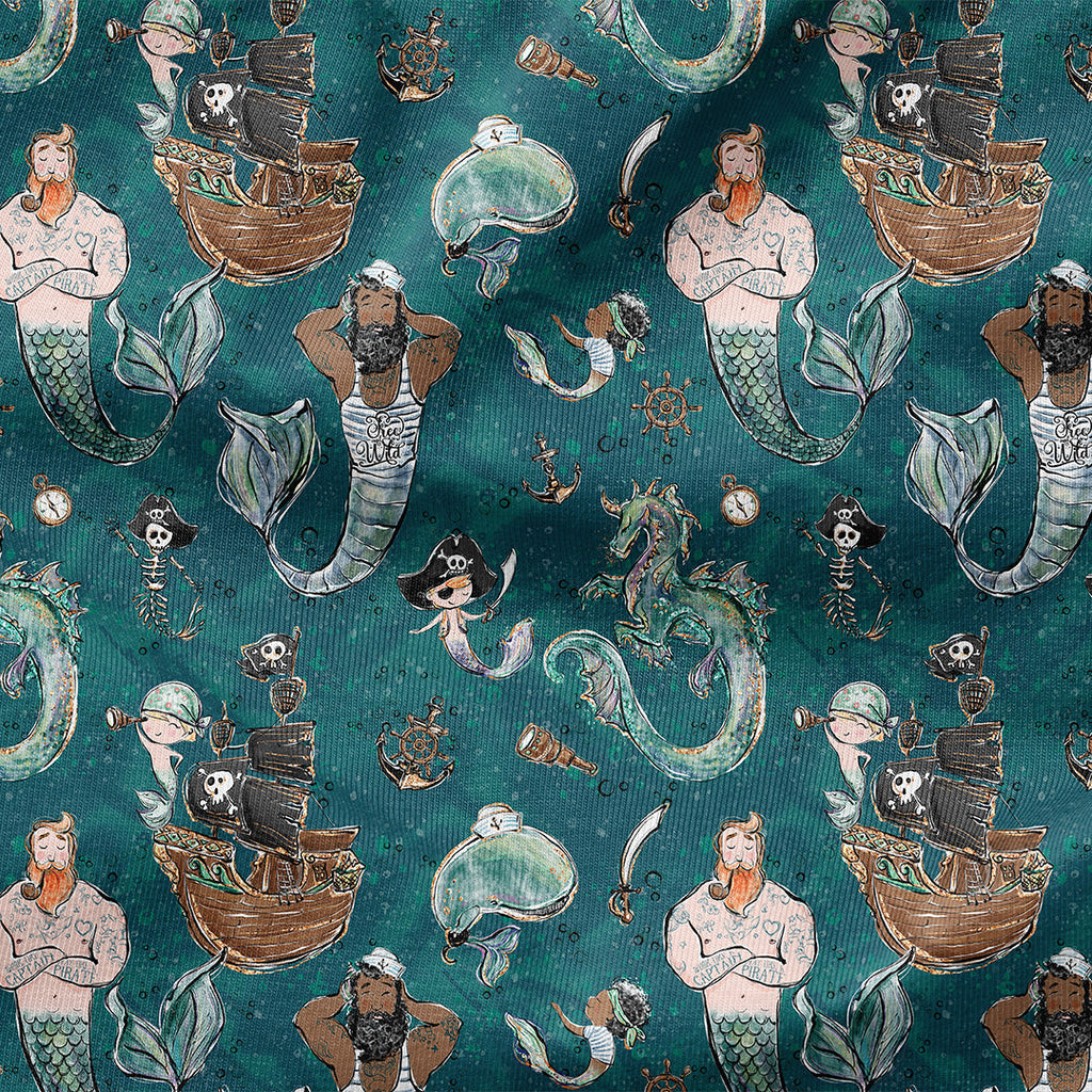 Merboys Emerald Fabric