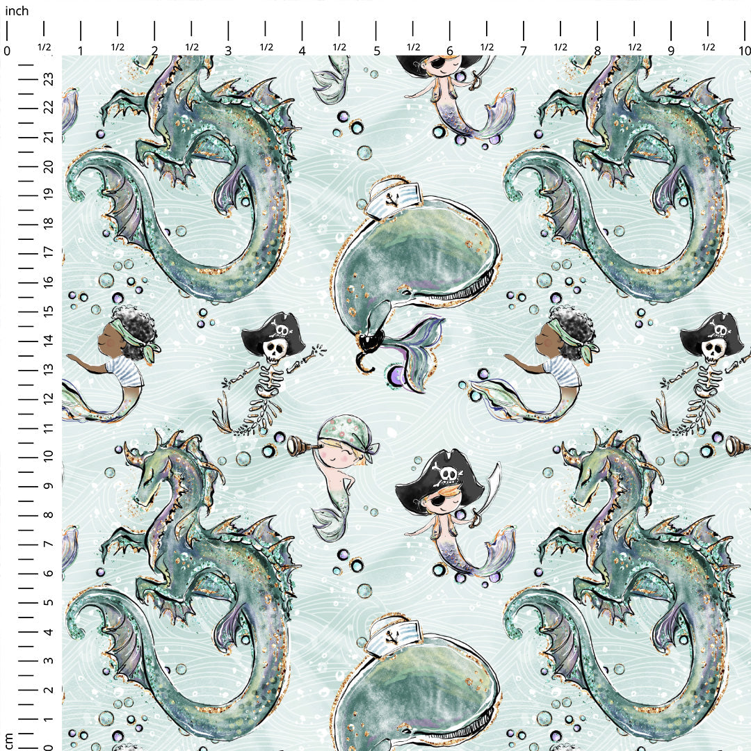 Merboys Mint Fabric