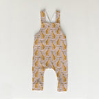 Orange Leopards Fabric