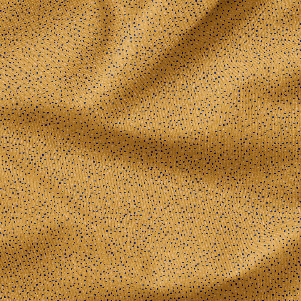 Orange Spots Fabric
