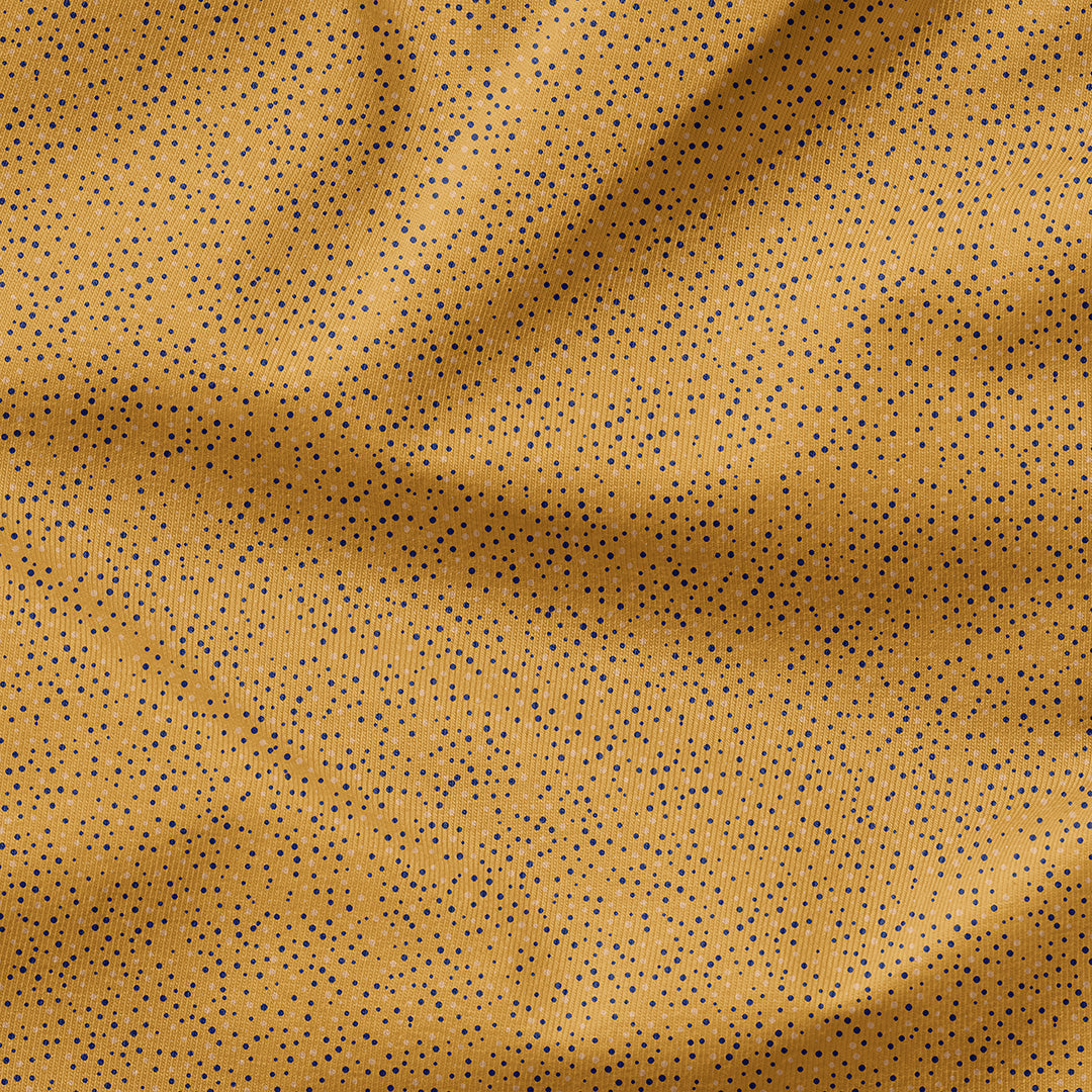 Orange Spots Fabric