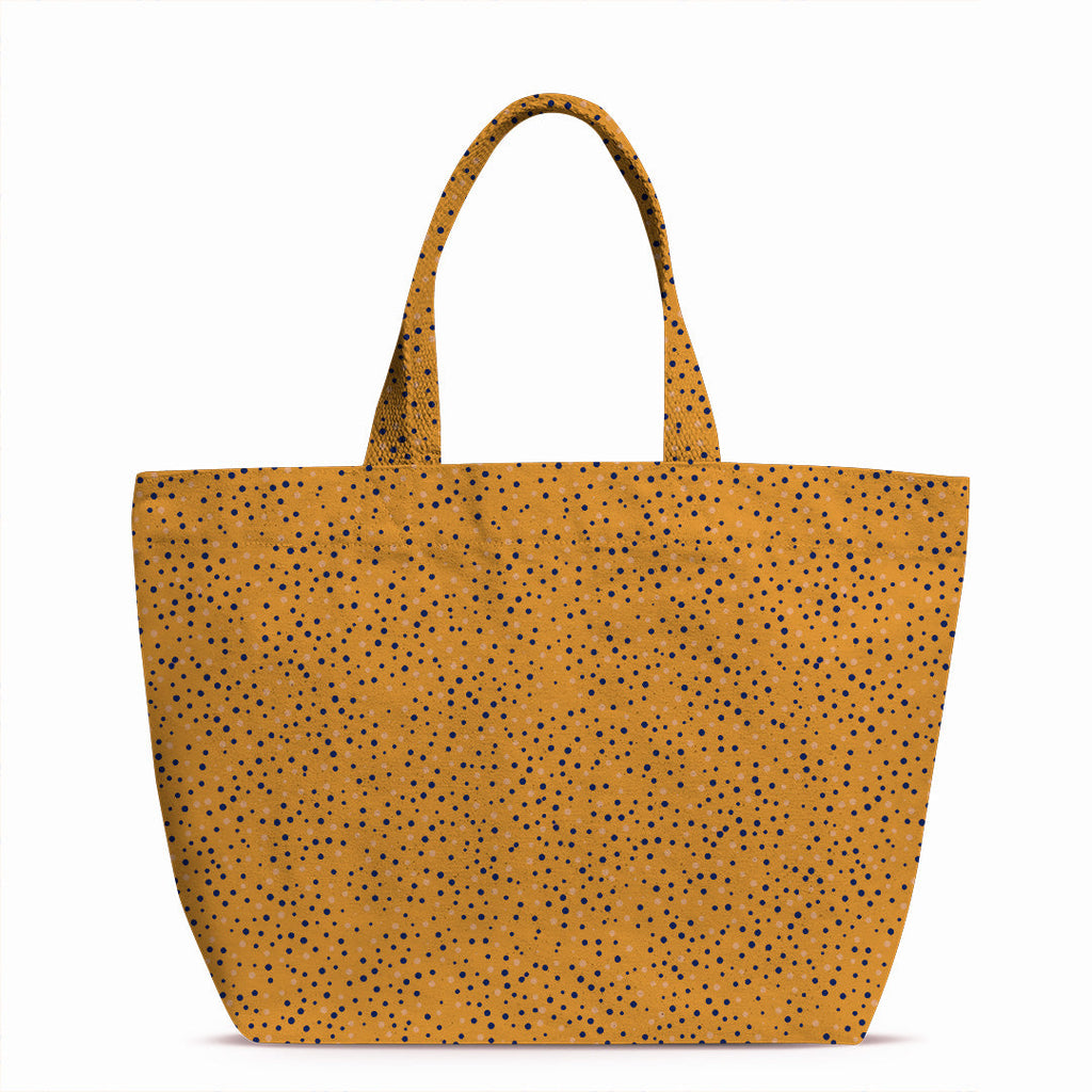 Orange Spots Fabric
