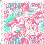 Pastel Flamingos Fabric