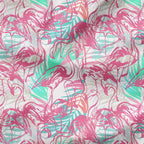 Pastel Flamingos Fabric