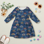 Rainbow Denim Fabric