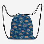 Rainbow Denim Fabric