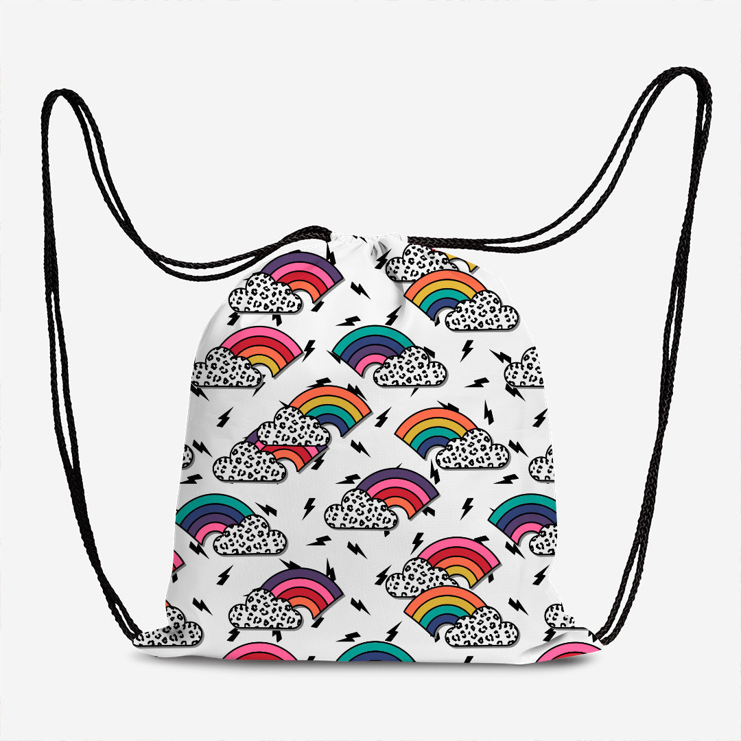 Rainbow Leopard Fabric