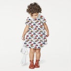 Rainbow Leopard Fabric