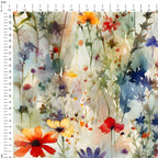 Watercolour Impressions Fabric