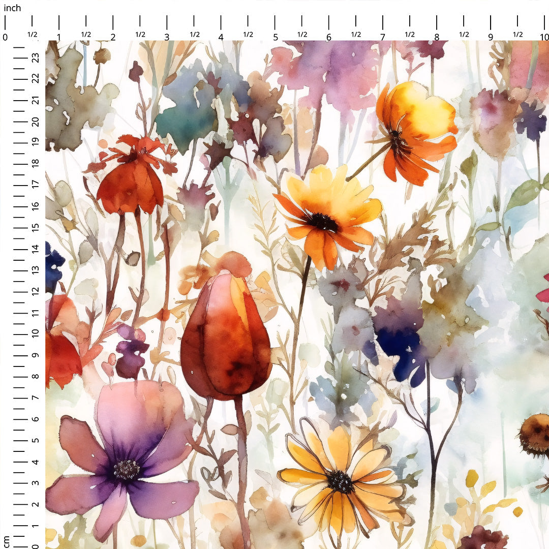 Watercolour Impressions 2 Fabric