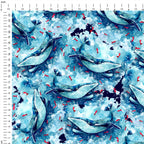 Whales Fabric