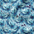 Whales Fabric
