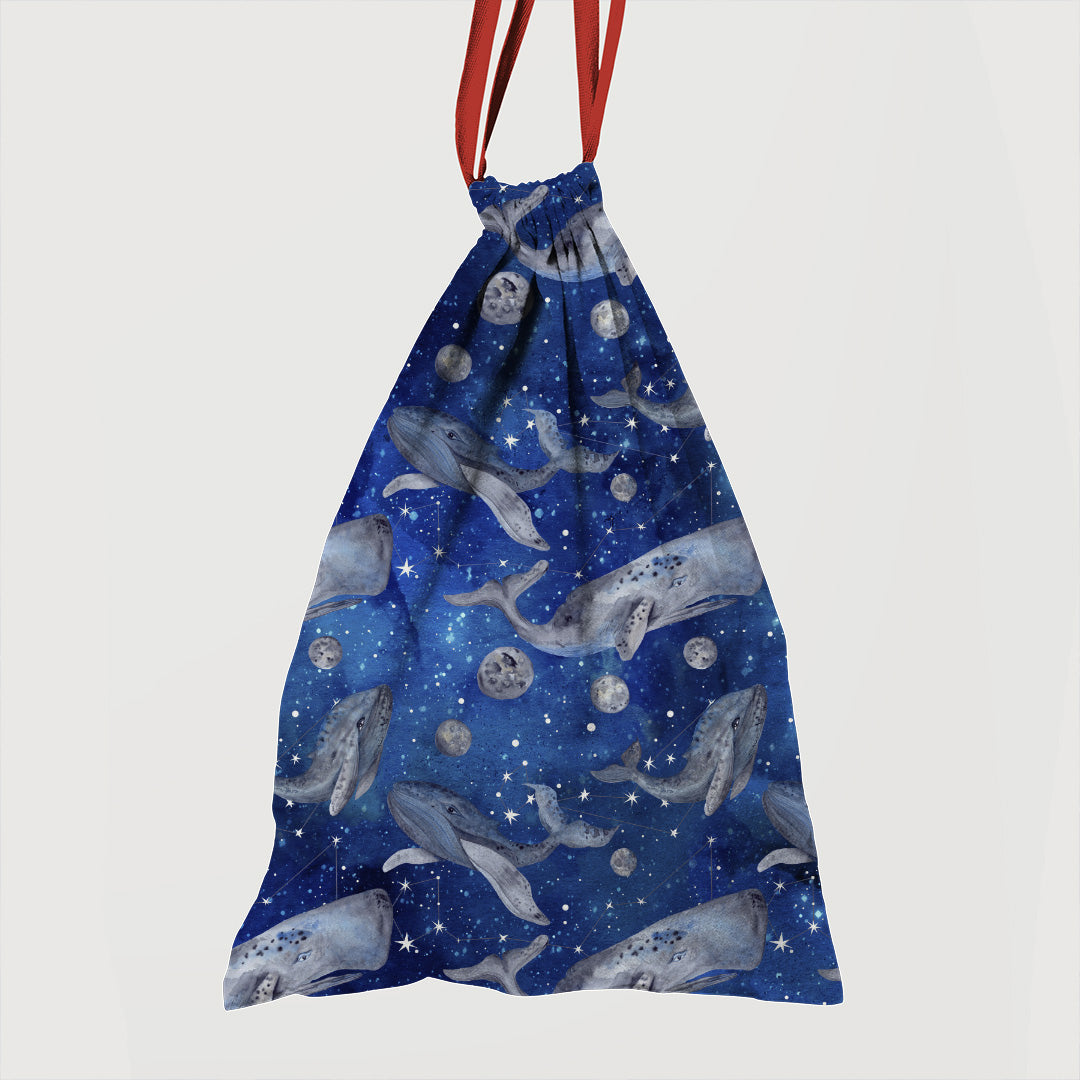 Whales Constellation Fabric