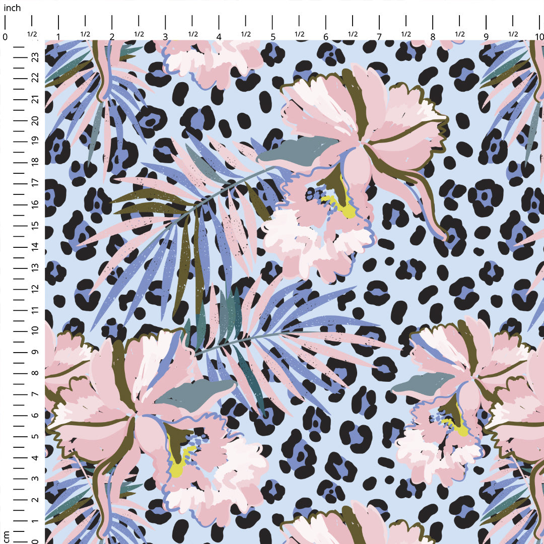 Wild Orchid Fabric