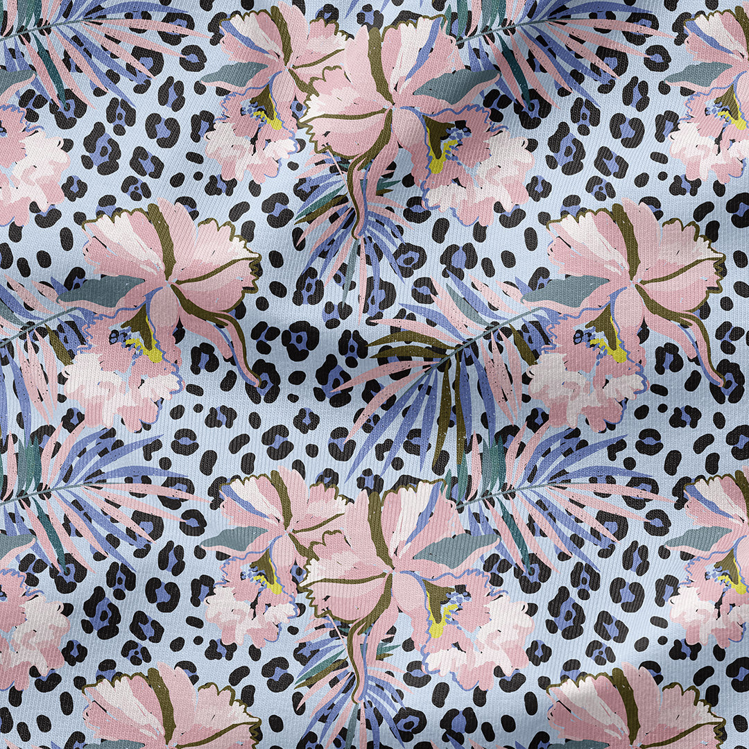 Wild Orchid Fabric
