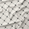 Royal Paw Prints Fabric