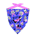 Cosy Dogs Purple Fabric