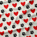 Paws & Hearts Fabric