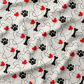 Bones & Hearts Fabric