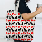 Dog Silhouettes 2 Fabric