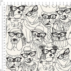 Dapper Dogs Fabric