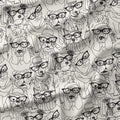Dapper Dogs Fabric