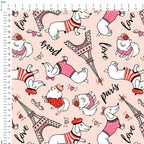 Paris Pups Fabric