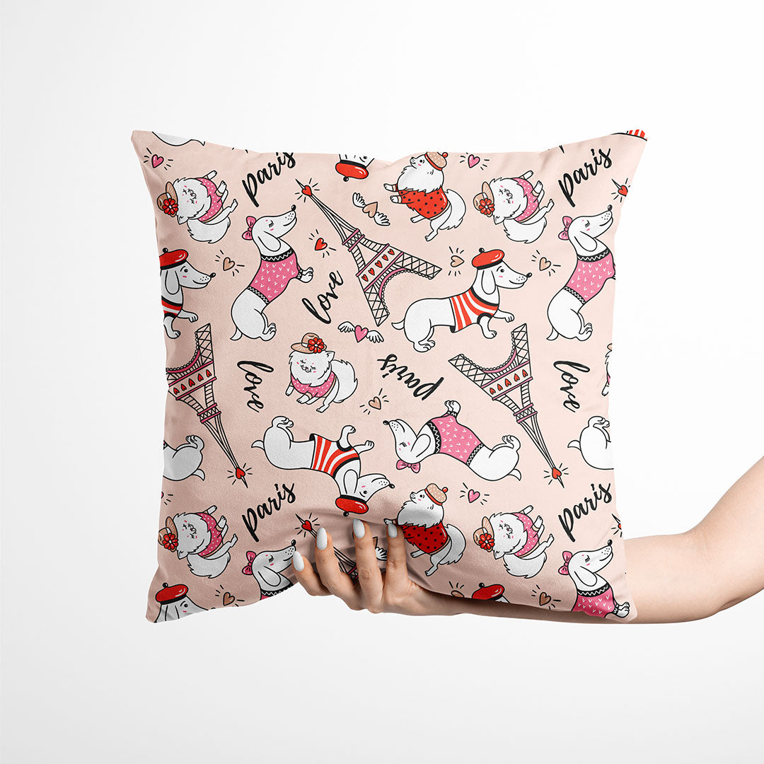 Paris Pups Fabric