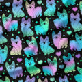 Cosmic Corgis Fabric