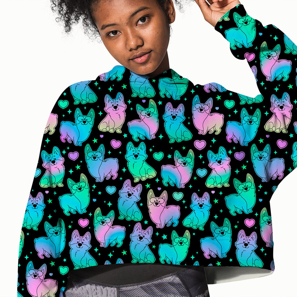 Cosmic Corgis Fabric