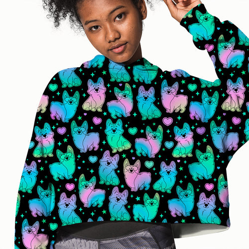 Cosmic Corgis Fabric