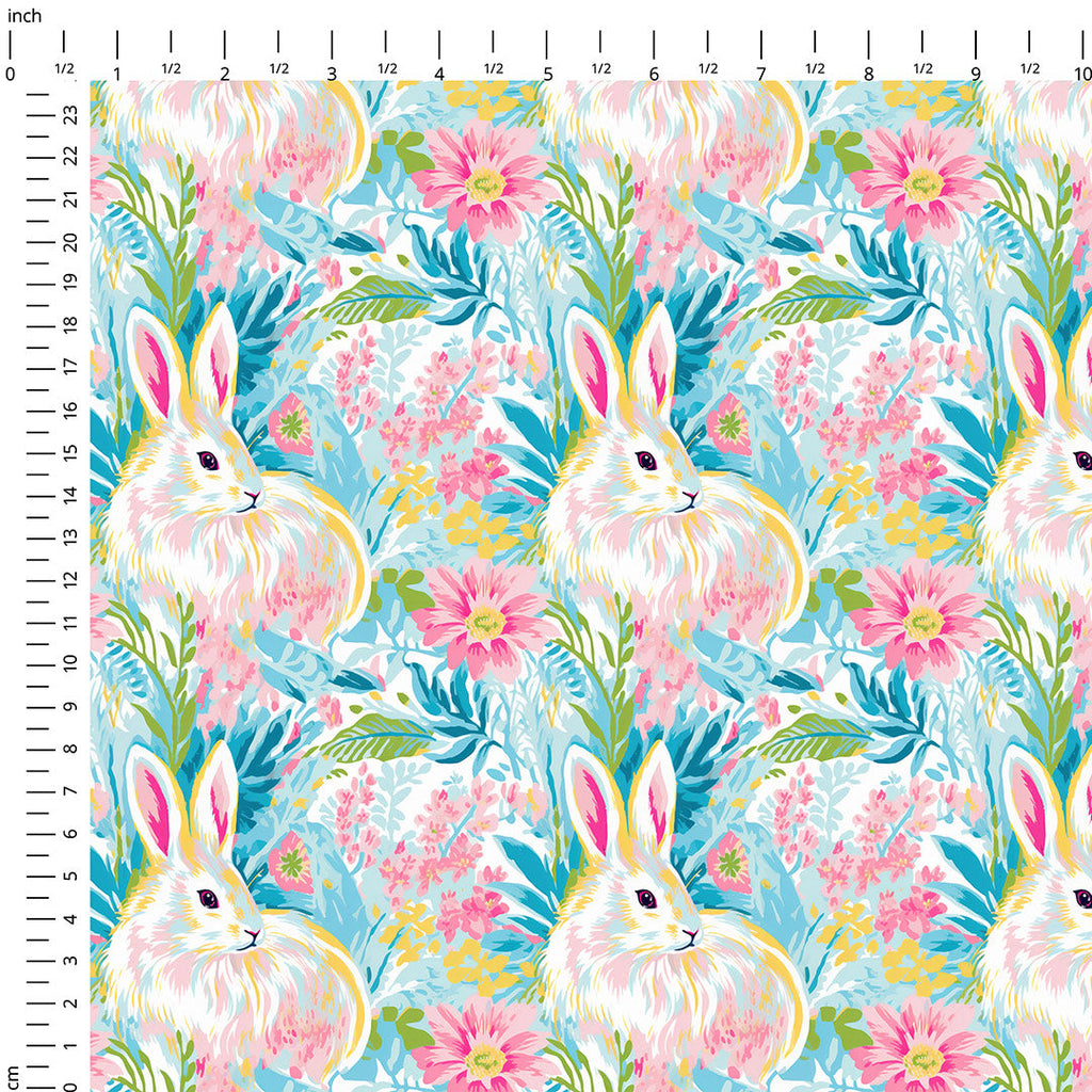 Summer Bunny Fabric