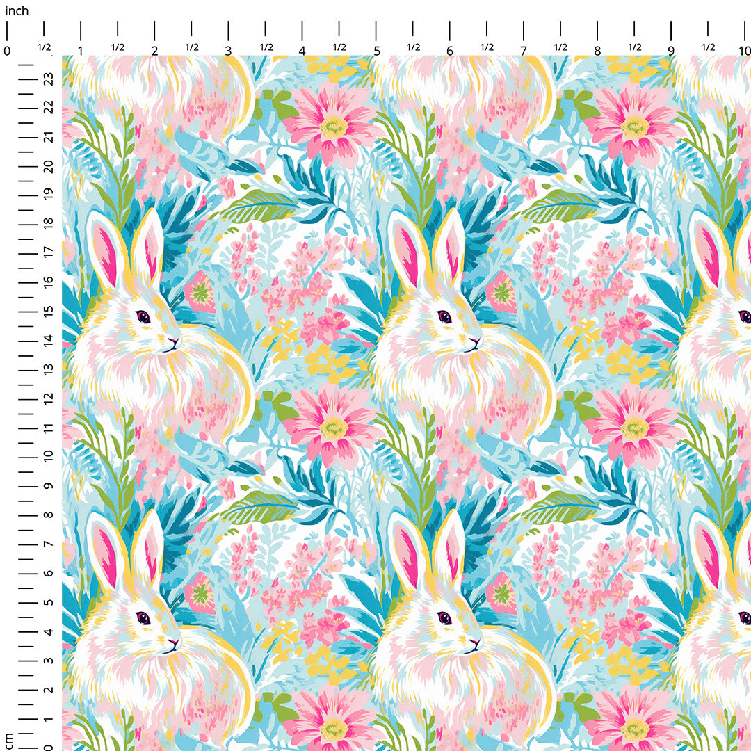 Summer Bunny Fabric