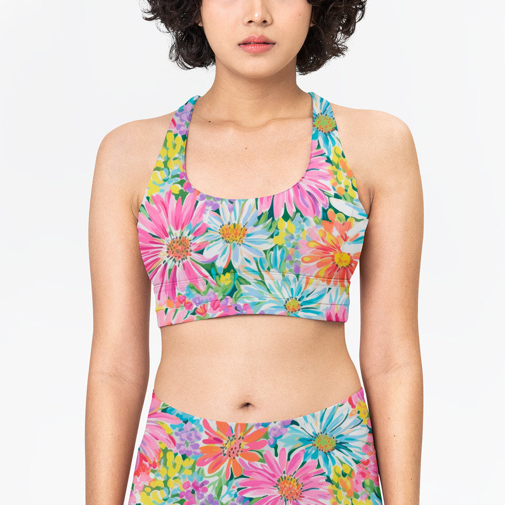 Vibrant Summer Florals Fabric
