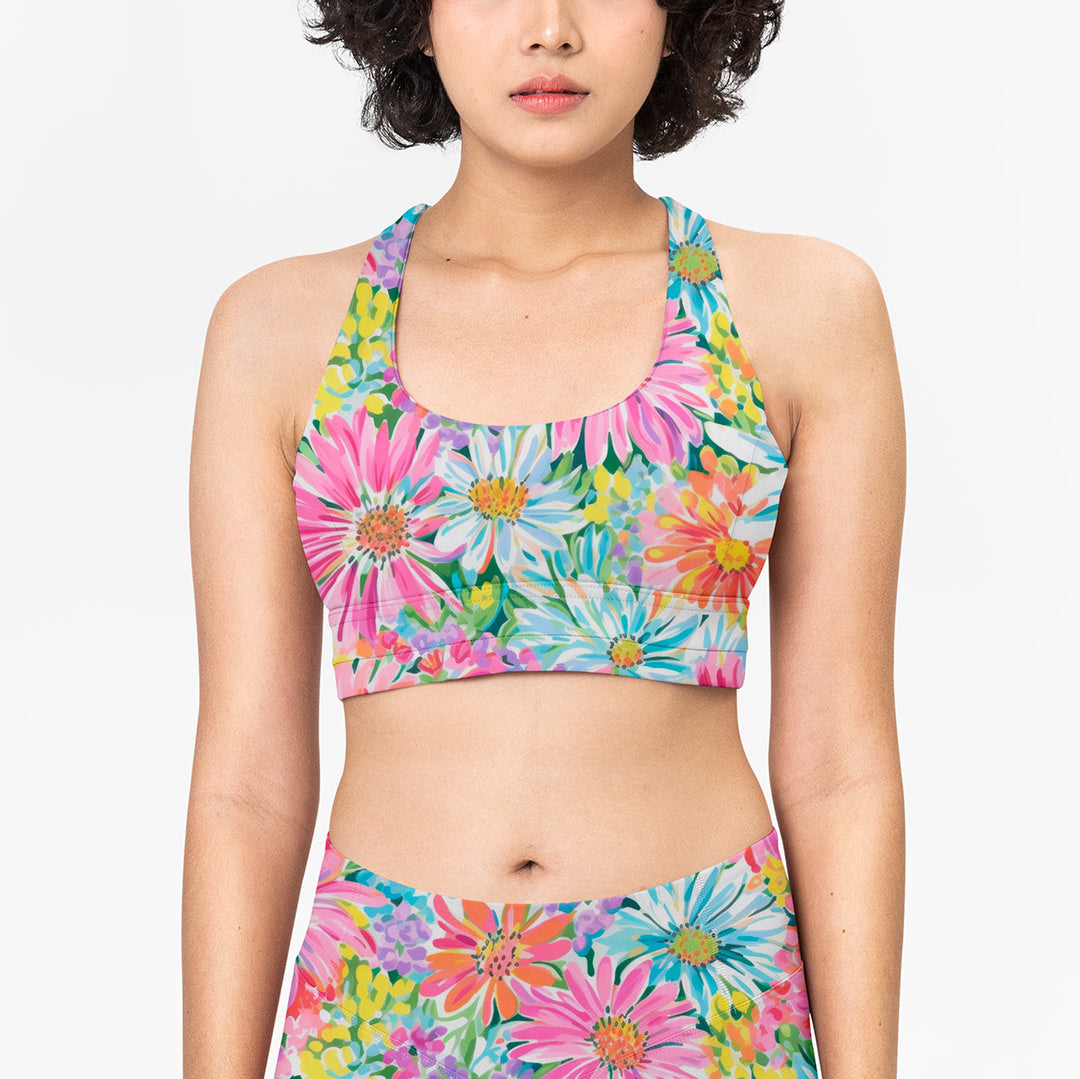 Vibrant Summer Florals Fabric