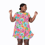 Vibrant Summer Florals Fabric