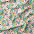 Summer Florals Bunny Fabric