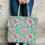 Summer Butterflies Floral Fabric
