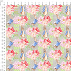 Rabbit Floral Fabric