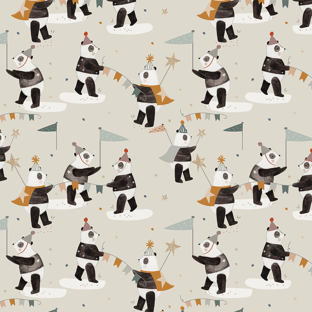 Panda Party Fabric