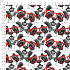 Pandas with Glasses Fabric