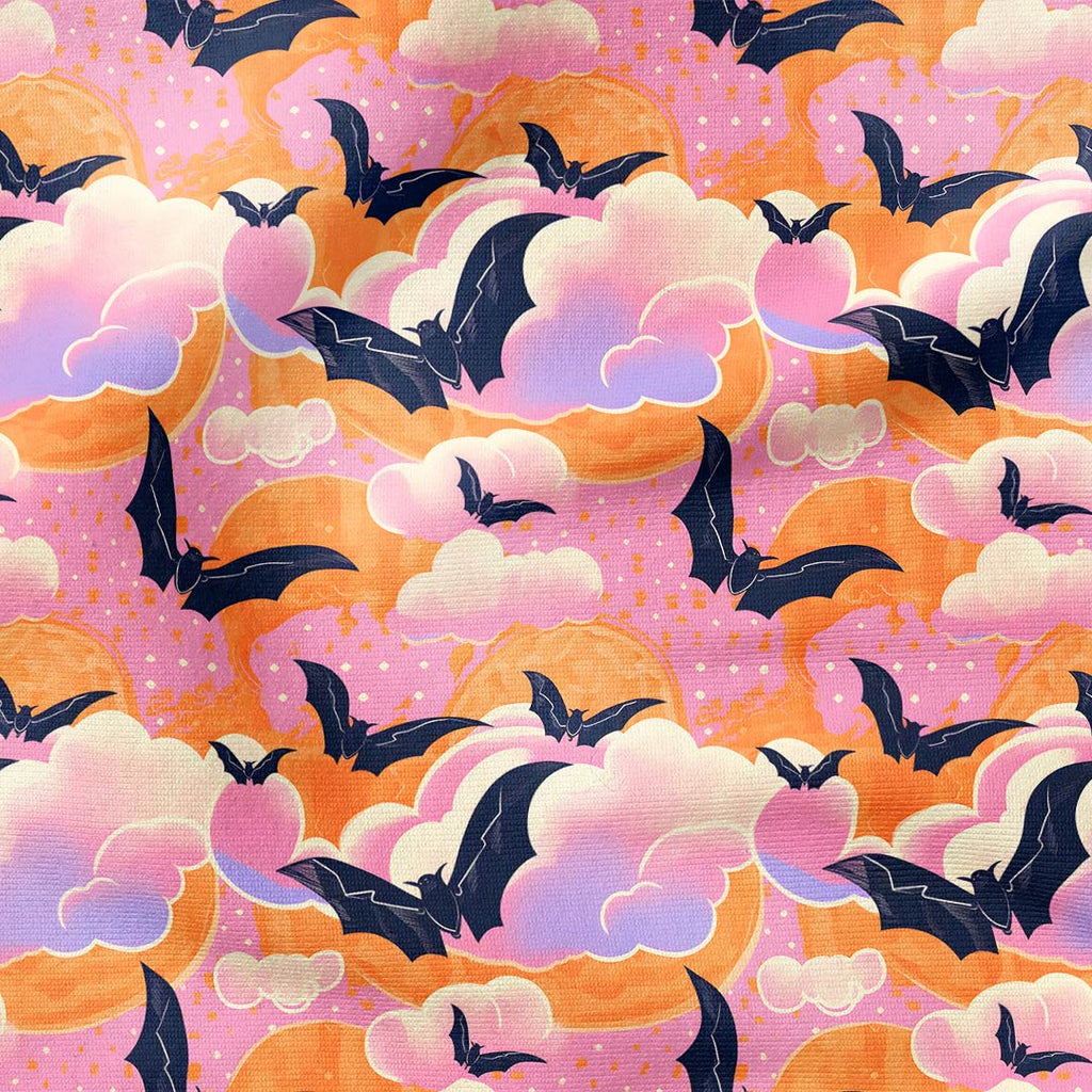 Pastel Bats Fabric