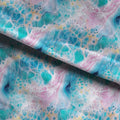 Pastel Cell Abstract Fabric