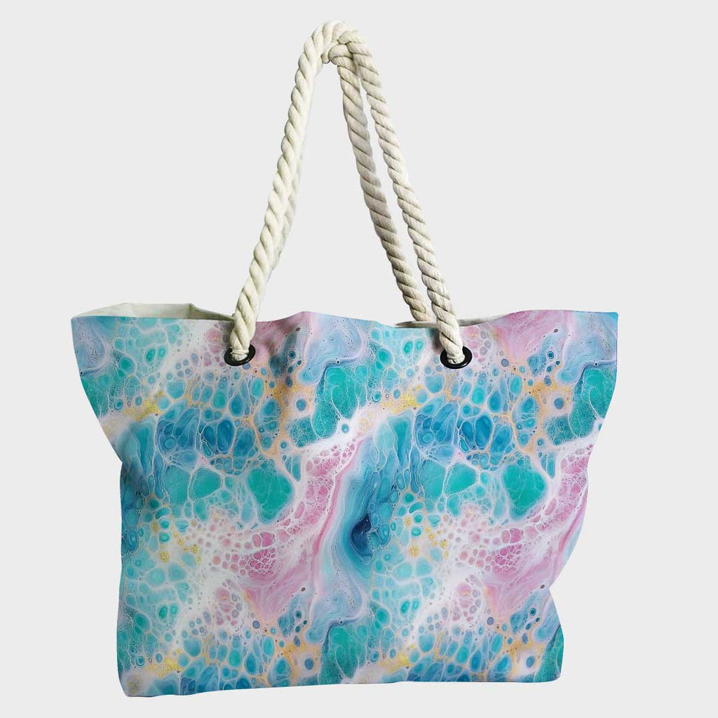 Pastel Cell Abstract Fabric