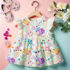 Pastel Kitty Cones Fabric