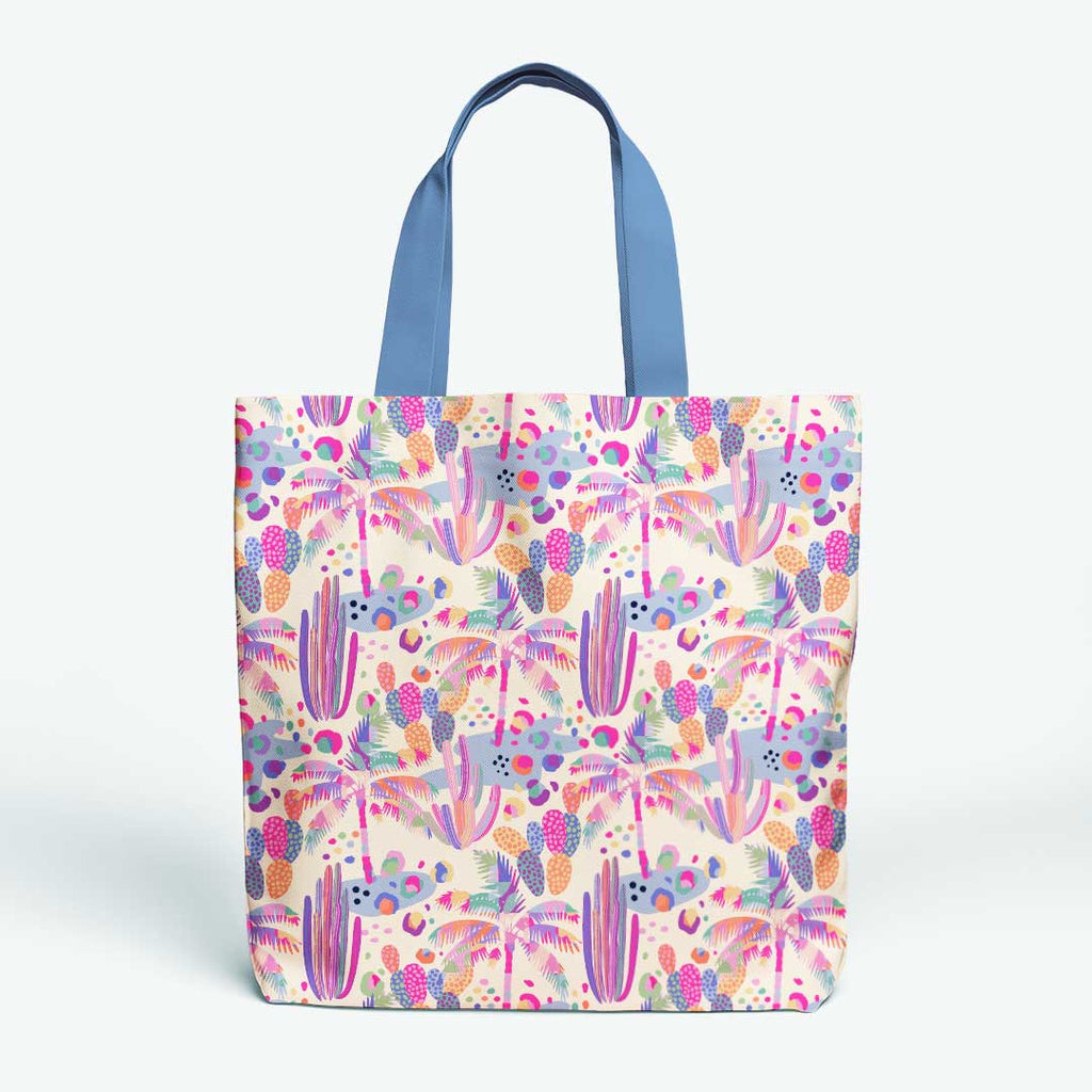 Pastel Palm Trees Fabric
