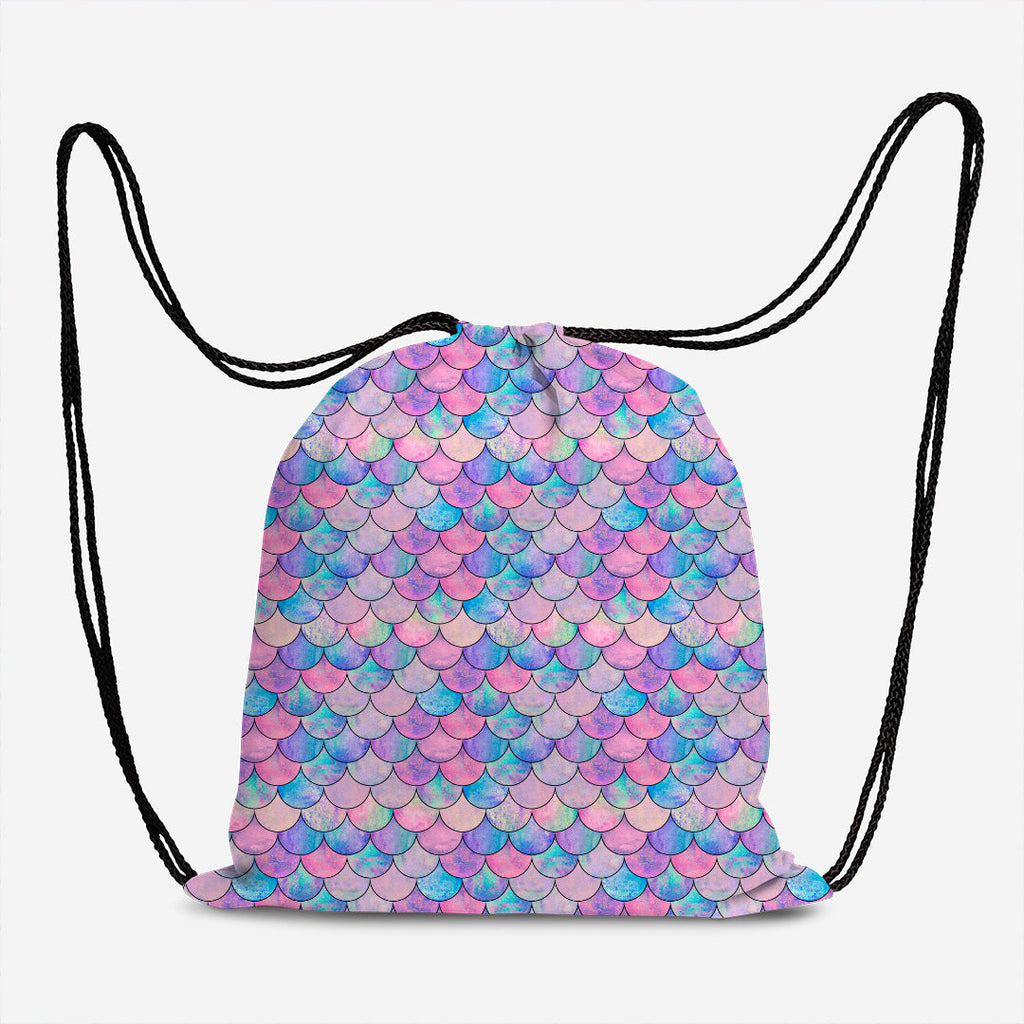 Pastel Mermaid Scales Fabric